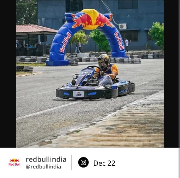 Red Bull Kart Fight finalist.